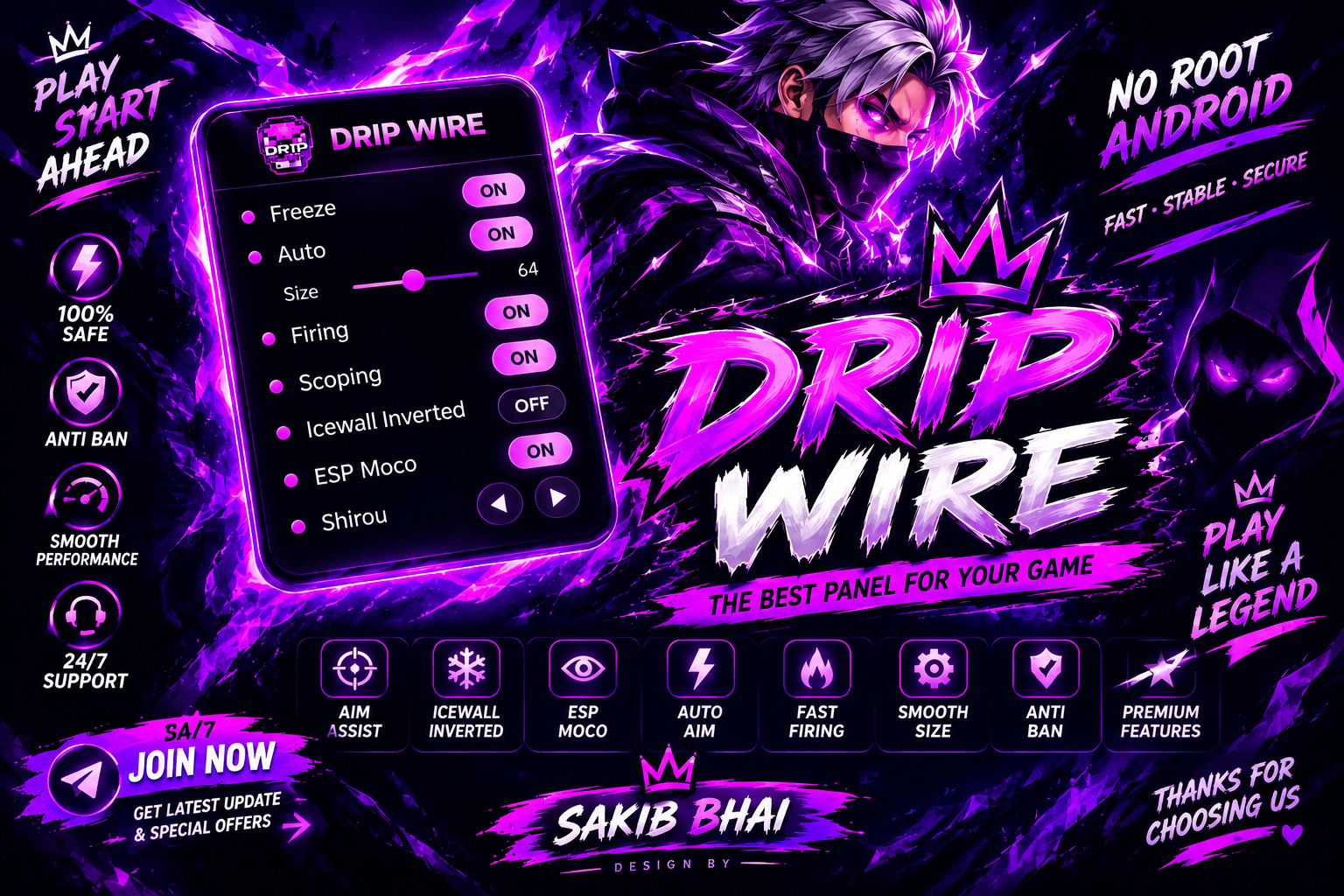 DRIP WIRE - NON ROOT 🔥